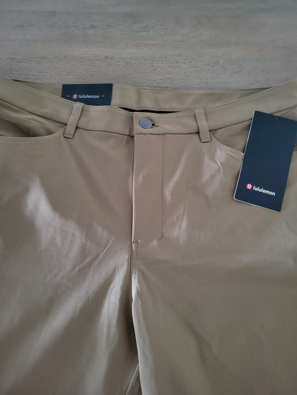 lululemon Athletica Olive/Tan ABC Classic-Fit Pants New With Tags